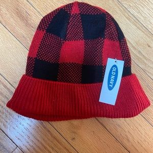 Men’s Buffalo plaid winter hat